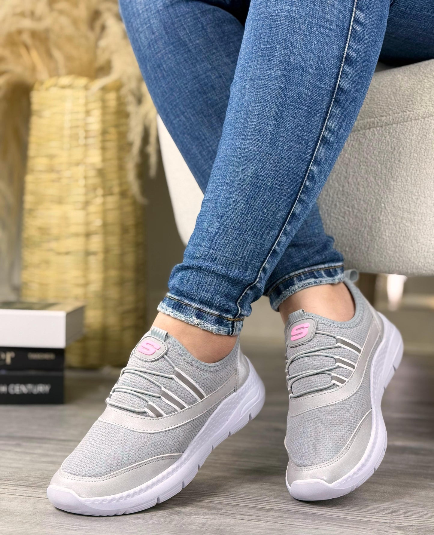 Calzado Skechers Tipo Media