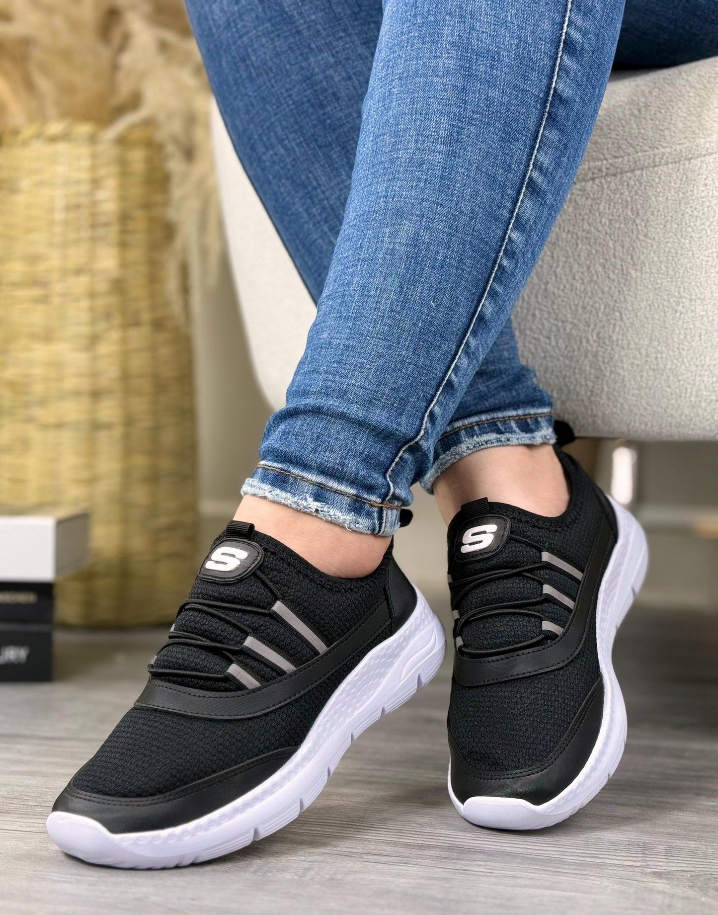 Calzado Skechers Tipo Media